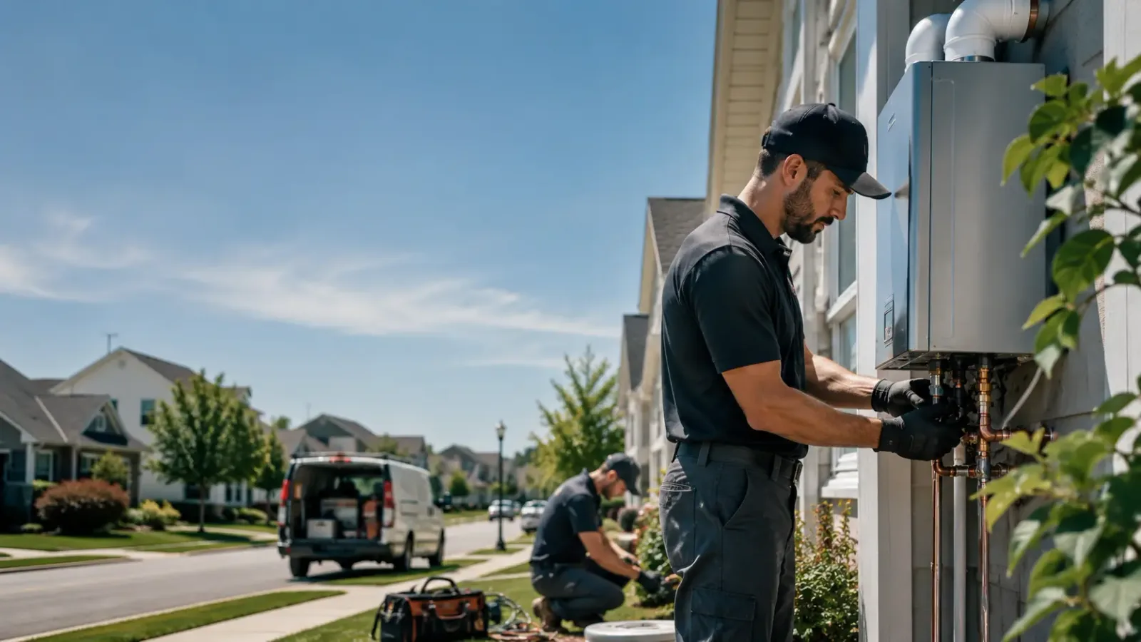 Tankless Water Heater Installation in Raleigh, ND